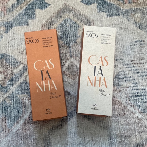 Ekos Hand and Foot Cream Natural Duo - Full Size - Picture 2 of 5